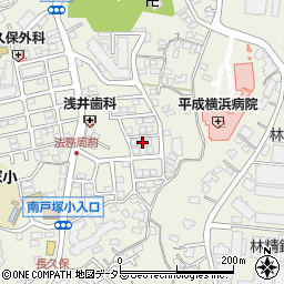 神奈川県横浜市戸塚区戸塚町475-24周辺の地図