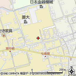 滋賀県長浜市七条町252周辺の地図