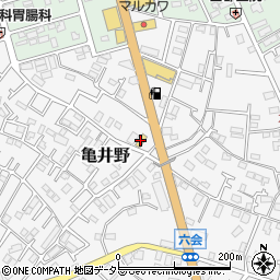 セブンイレブン藤沢亀井野北店周辺の地図
