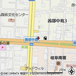 株式会社ミニミニ岐阜本社周辺の地図