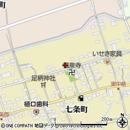 滋賀県長浜市七条町538周辺の地図