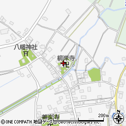 柳岸寺周辺の地図