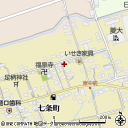 滋賀県長浜市七条町483周辺の地図