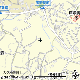 神奈川県横浜市戸塚区汲沢町272周辺の地図