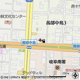 株式会社タチバナ建材リース　岐阜支店周辺の地図