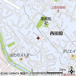神奈川県秦野市西田原110周辺の地図
