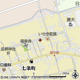 滋賀県長浜市七条町487周辺の地図
