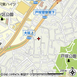 神奈川県横浜市戸塚区戸塚町2392周辺の地図