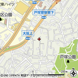 神奈川県横浜市戸塚区戸塚町2392-10周辺の地図