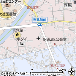 島根県出雲市大社町修理免（中の島）周辺の地図