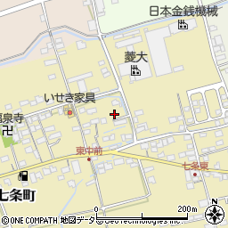 滋賀県長浜市七条町354周辺の地図
