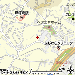 神奈川県横浜市戸塚区汲沢町1041周辺の地図