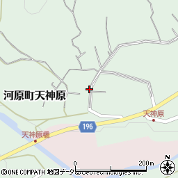 鳥取県鳥取市河原町天神原381周辺の地図