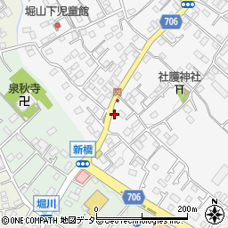 神奈川県秦野市堀山下639周辺の地図