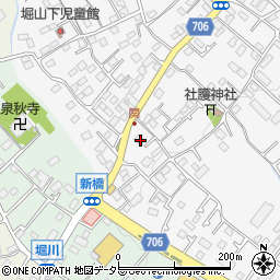 神奈川県秦野市堀山下637周辺の地図