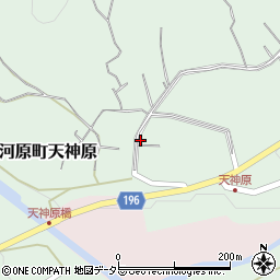 鳥取県鳥取市河原町天神原345周辺の地図