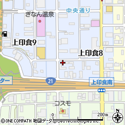 ペンギンベーカリー 岐阜岐南店周辺の地図