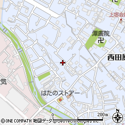 神奈川県秦野市西田原117周辺の地図