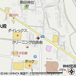 鳥取県西伯郡伯耆町大殿968-1周辺の地図