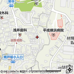 神奈川県横浜市戸塚区戸塚町486-56周辺の地図