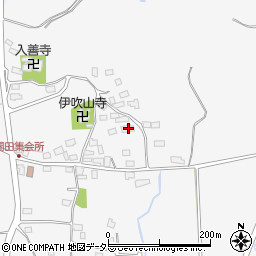 滋賀県米原市間田238周辺の地図