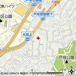 神奈川県横浜市戸塚区戸塚町2392-5周辺の地図