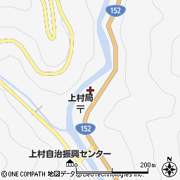 長野県飯田市上村602周辺の地図