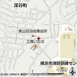 神奈川県横浜市戸塚区深谷町周辺の地図