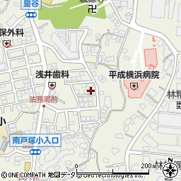 神奈川県横浜市戸塚区戸塚町486-55周辺の地図