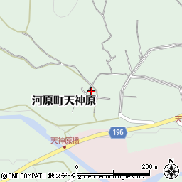 鳥取県鳥取市河原町天神原412周辺の地図