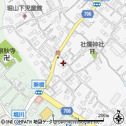 神奈川県秦野市堀山下636周辺の地図