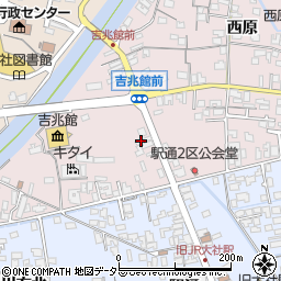 島根県出雲市大社町修理免駅通743周辺の地図