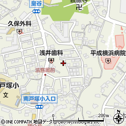 神奈川県横浜市戸塚区戸塚町475-87周辺の地図