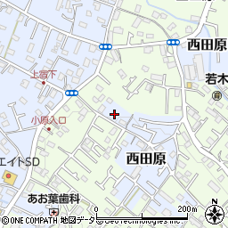 神奈川県秦野市西田原1224周辺の地図