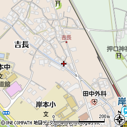 鳥取県西伯郡伯耆町吉長334周辺の地図