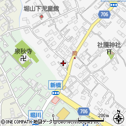 神奈川県秦野市堀山下644-2周辺の地図