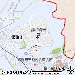 岐阜県多治見市姫町3丁目周辺の地図