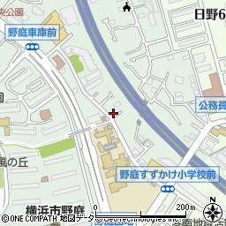 神奈川県横浜市港南区野庭町641-43周辺の地図