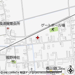 タウンハウス長須賀周辺の地図