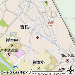 鳥取県西伯郡伯耆町吉長104周辺の地図