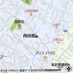 神奈川県秦野市西田原228周辺の地図