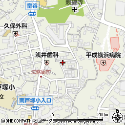 神奈川県横浜市戸塚区戸塚町475-26周辺の地図