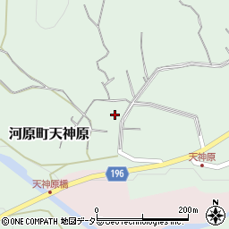 鳥取県鳥取市河原町天神原382周辺の地図