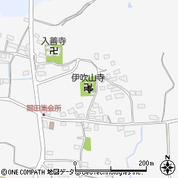 滋賀県米原市間田204周辺の地図