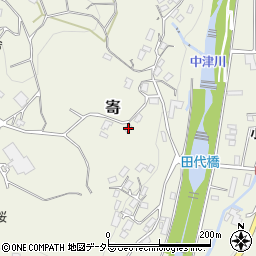 神奈川県足柄上郡松田町寄5216周辺の地図