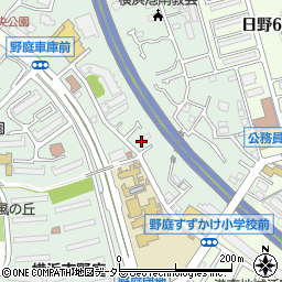 神奈川県横浜市港南区野庭町641-5周辺の地図