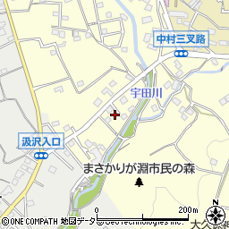 神奈川県横浜市戸塚区汲沢町356-13周辺の地図