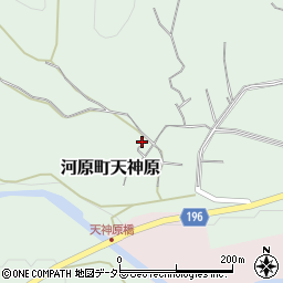 鳥取県鳥取市河原町天神原447周辺の地図