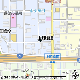 岐南電装株式会社周辺の地図