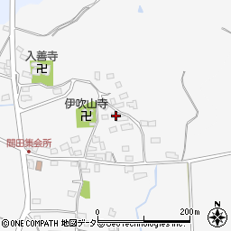 滋賀県米原市間田222周辺の地図